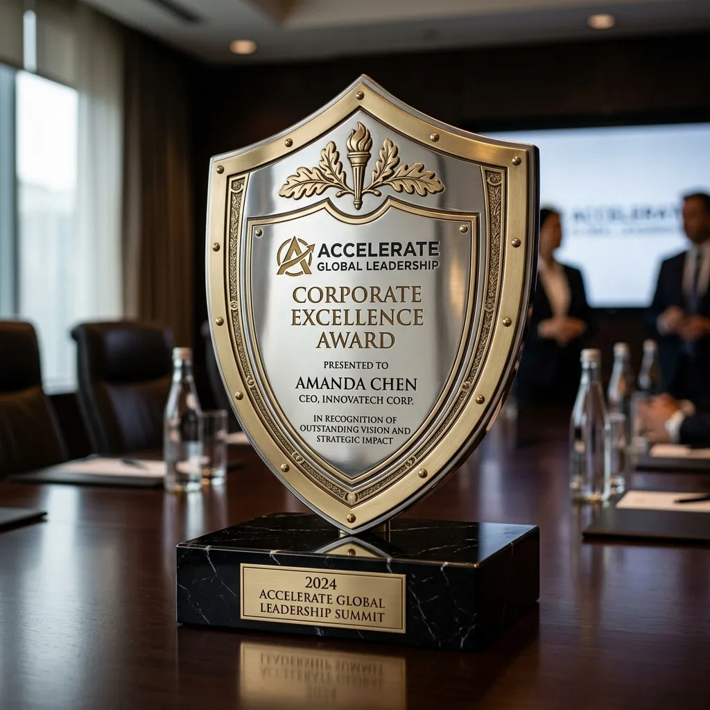 Corporate award shield
